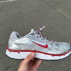 Nike P-6000 Metallic Flat Silver 