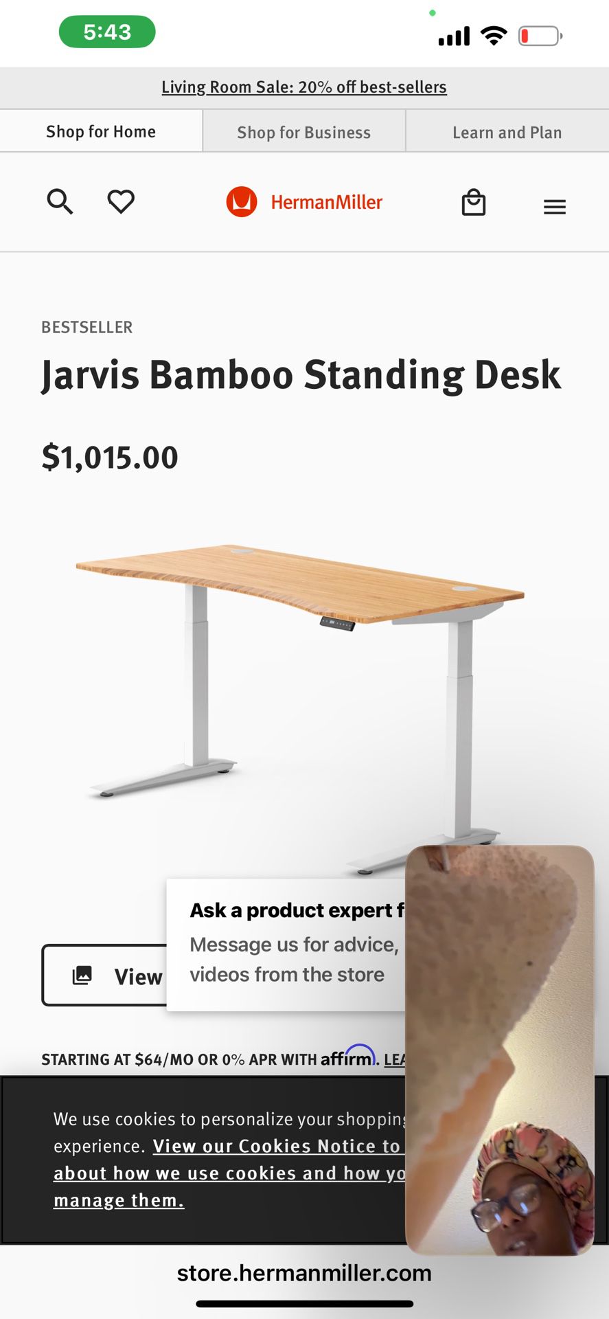 Bamboo Desk 