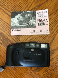 Canon Sure Shot Ace camera