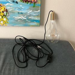 Tala Brass Plug-In Dimmable Pendant