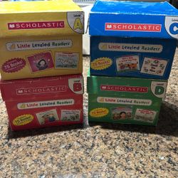 Scholastic Little Leveled Readers ABCD