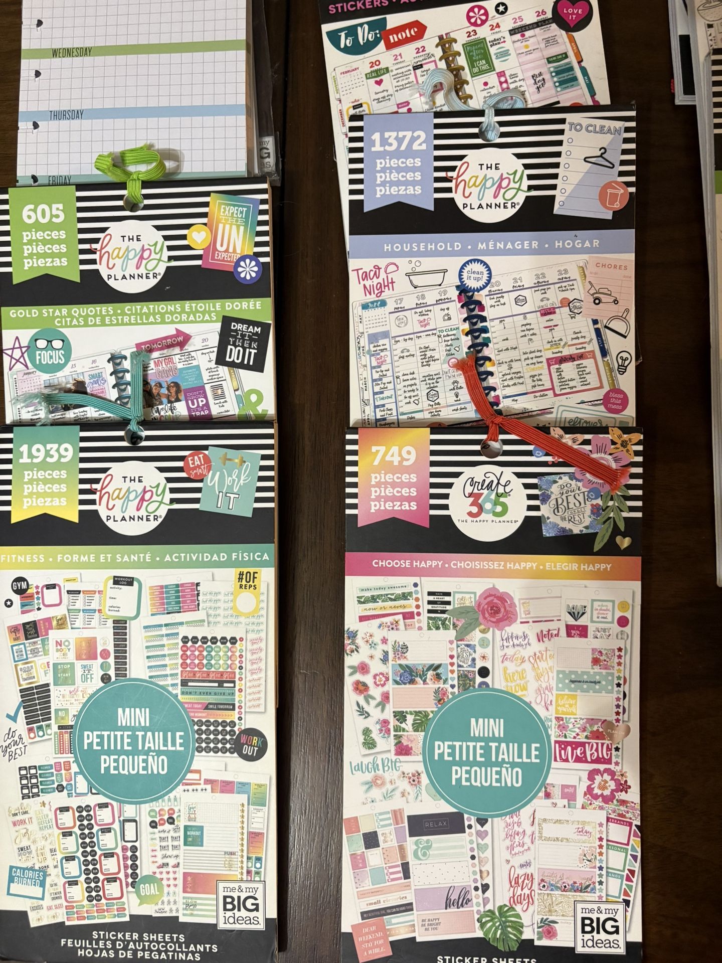 Happy Planner Sticker Books