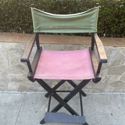 Hollywood Director’s Folding  Wooden Chair