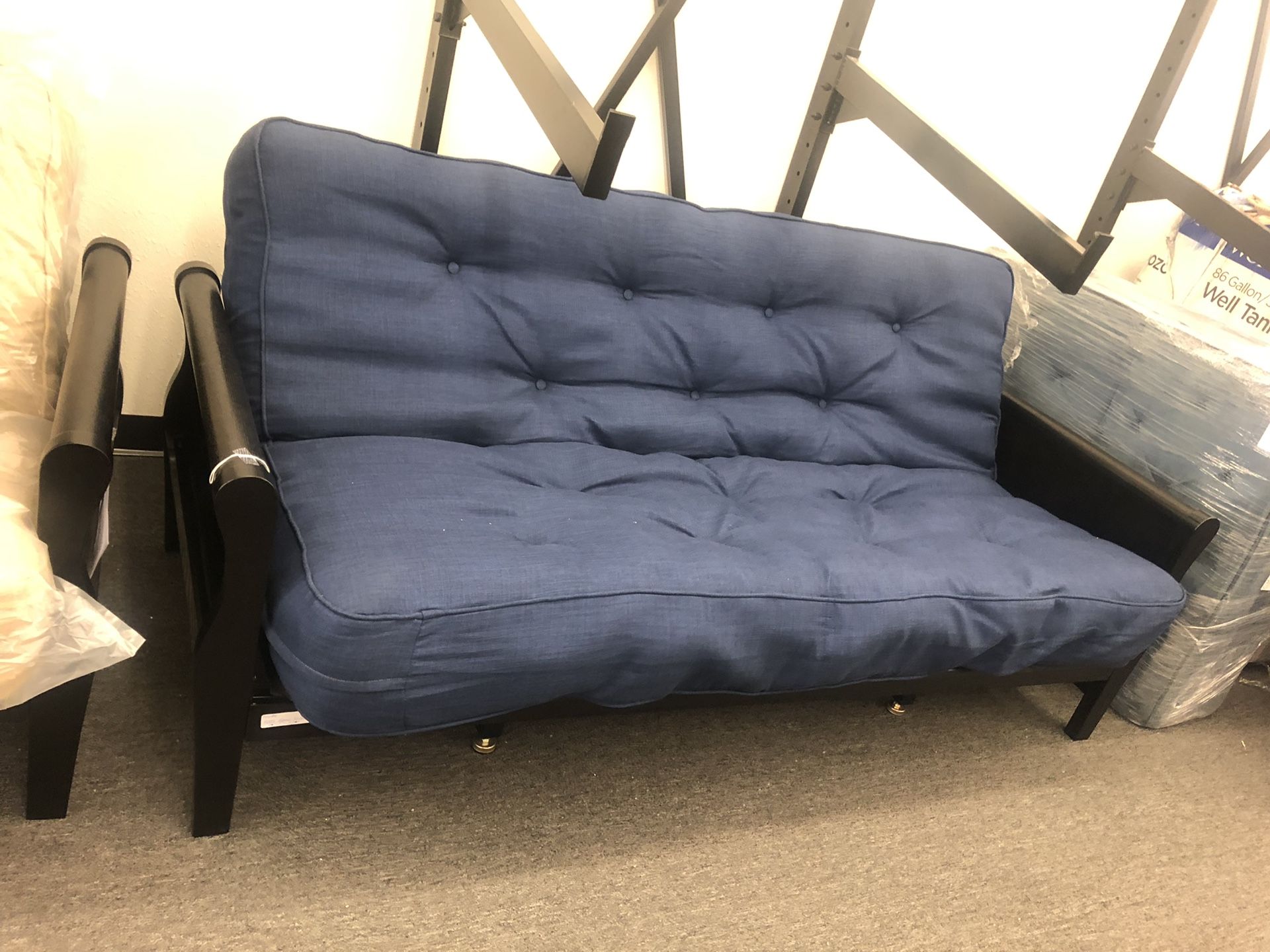 Wood arms futon $225