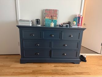 Wayfair Blue wooden dresser