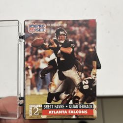 Brett Favre Rookie Card