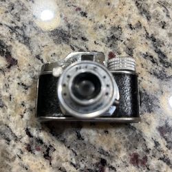 Vintage Hit Mini Spy Camera Made In Japan W/leather Case