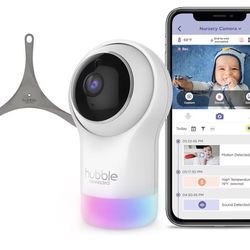 HUBBLE CONNECTED Nursery Pal Glow Deluxe Smart HD Baby Camera