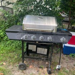 MOVING SALE Grill, Patio chairs, Lawn mower, Umbrella
