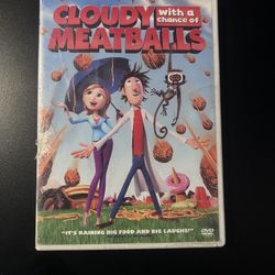 Cloudy With A Chance Of Meatballs DVD 