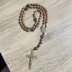 st. benedict corded rosary