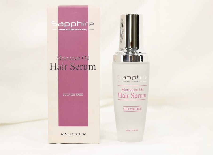 Sapphire Moroccan oil Hair serum new