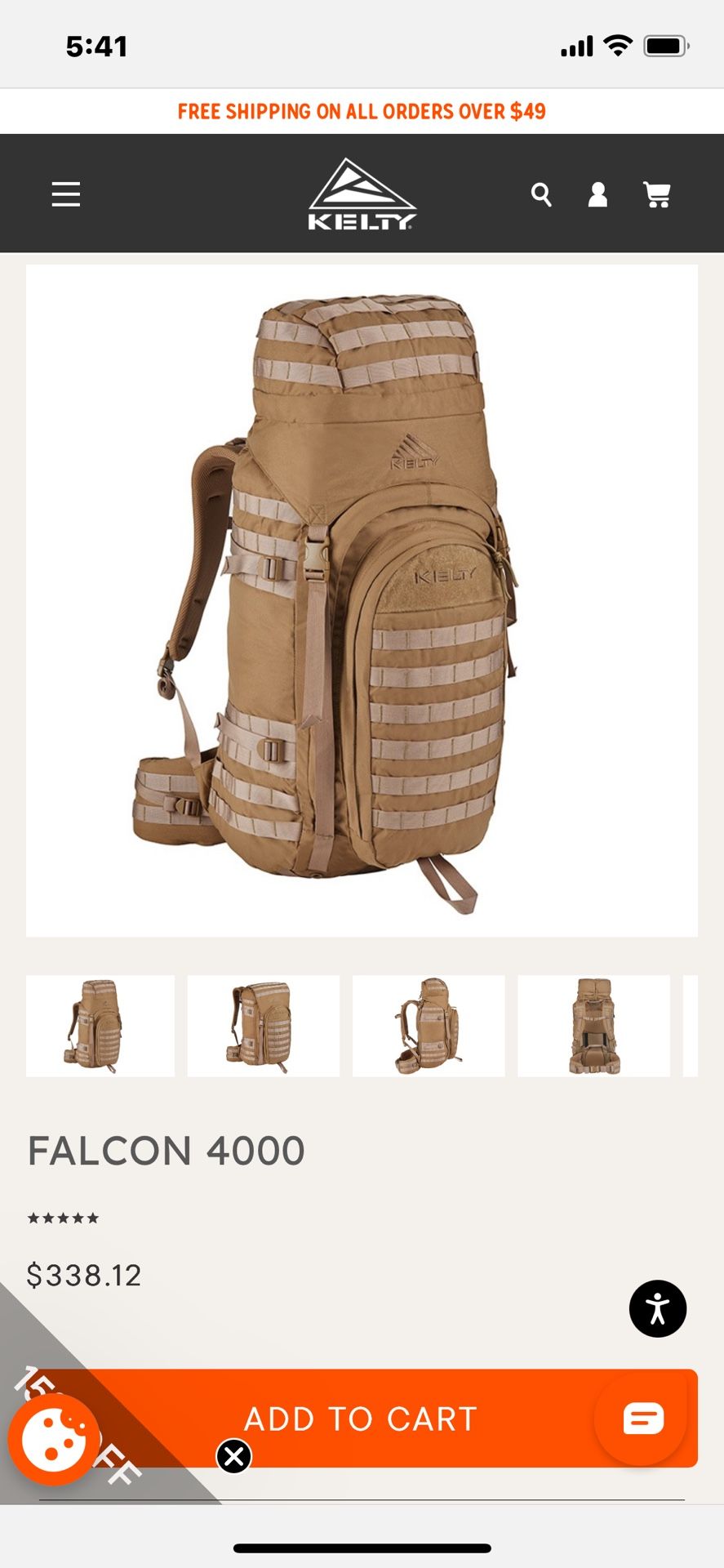 Kelty Falcon 4000