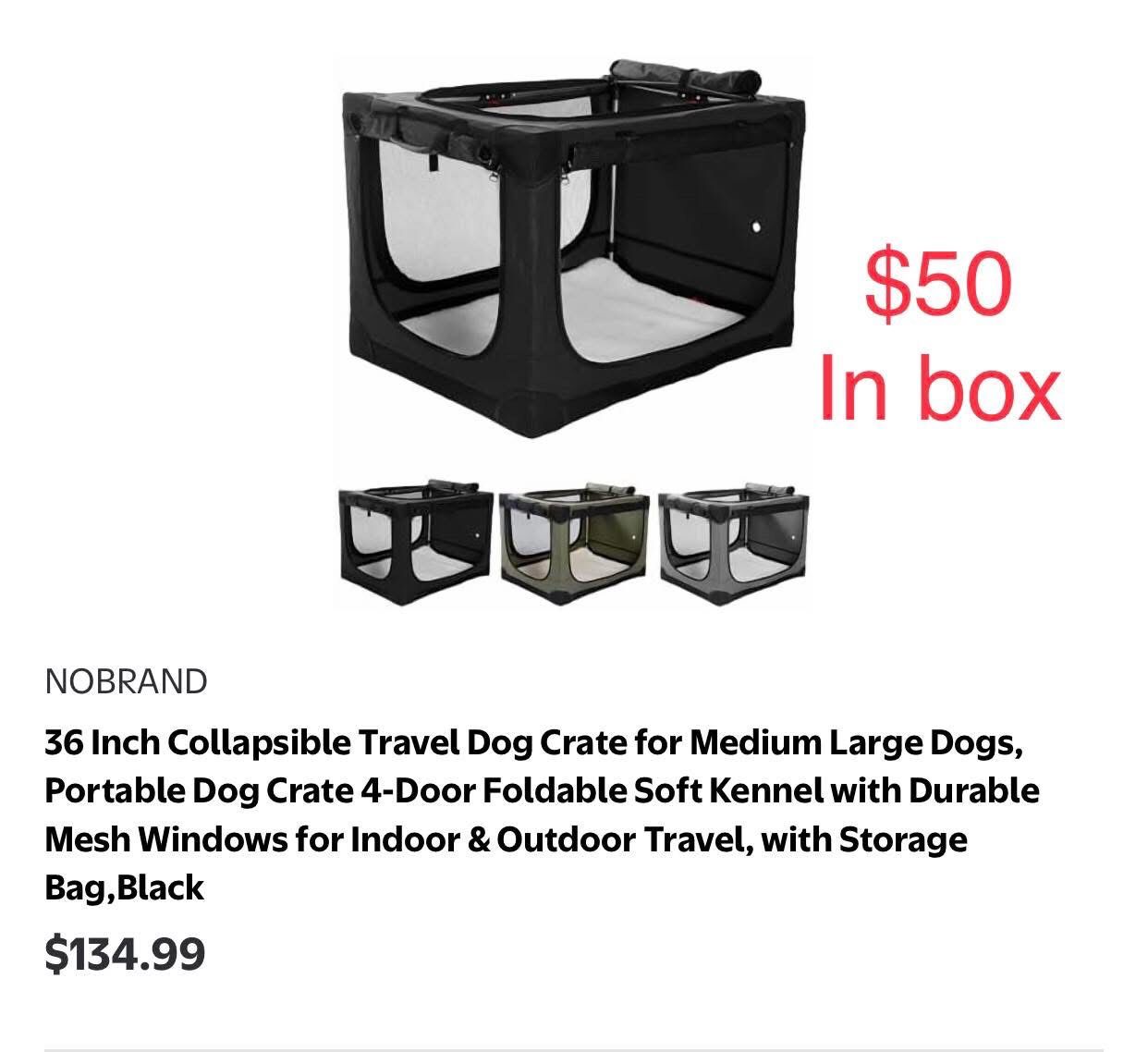 Collapsible Dog Crate