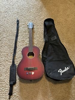 Acoustic Guitar. Model: MA-1 Red Burst. 6 String 