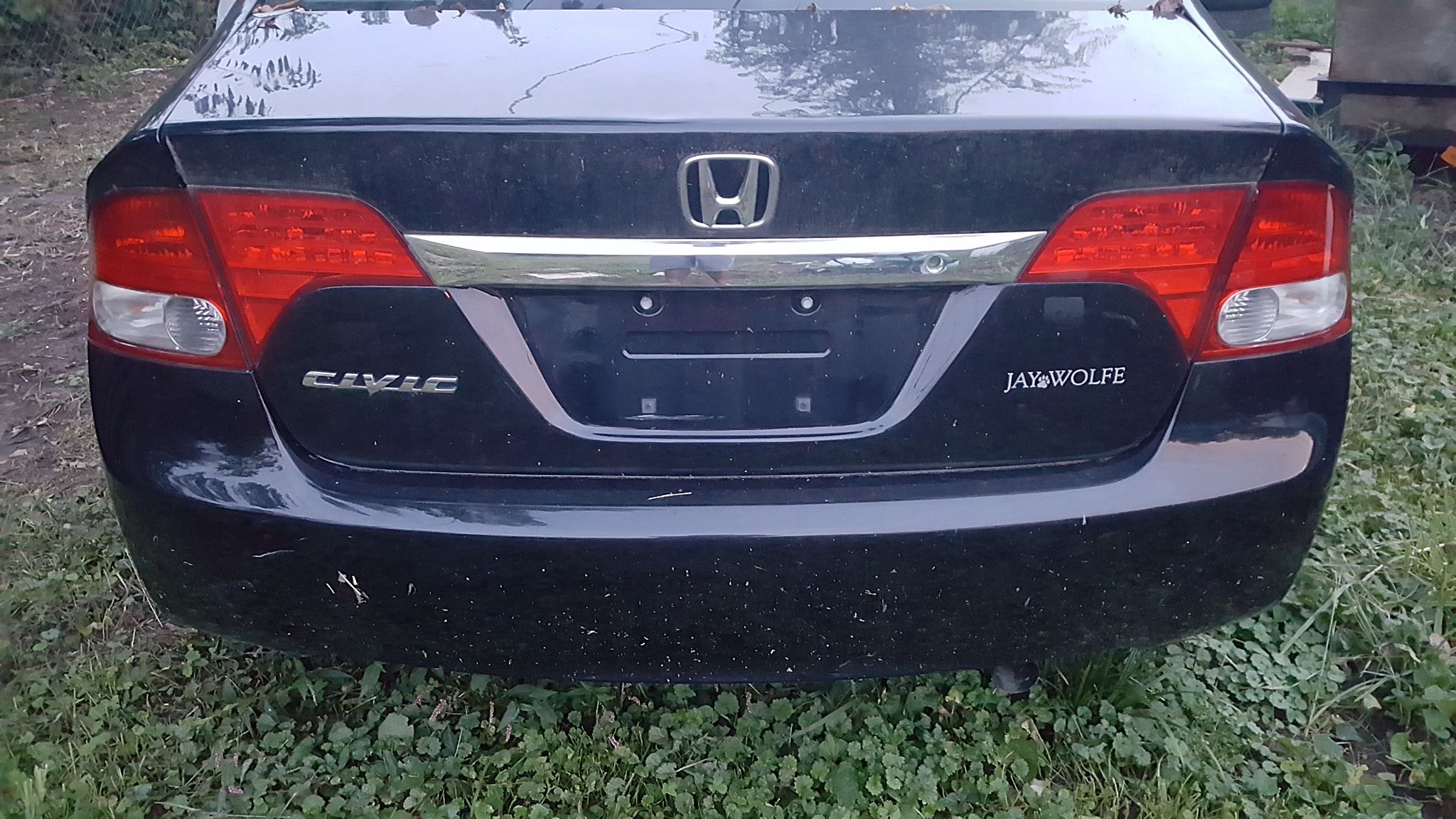 Rear bumper of honda civic 2010