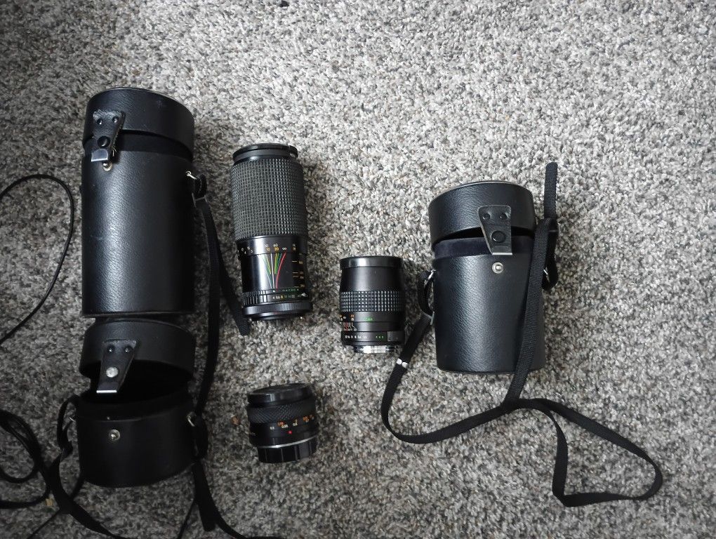 Camera Lens And Case