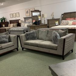 Two piece living room set