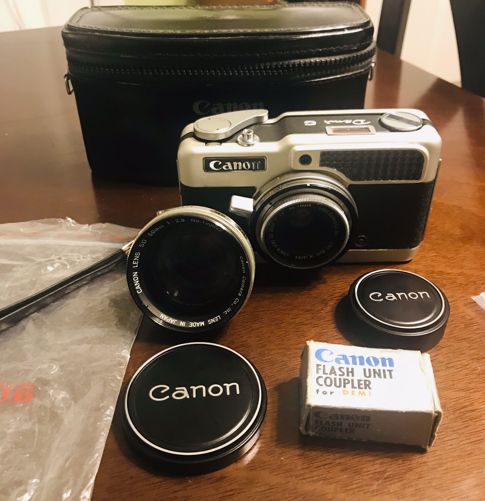 Canon Demi C Half Frame 35MM Camera