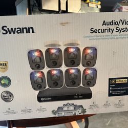 Swann Security Cameras 4K 8 Channel 
