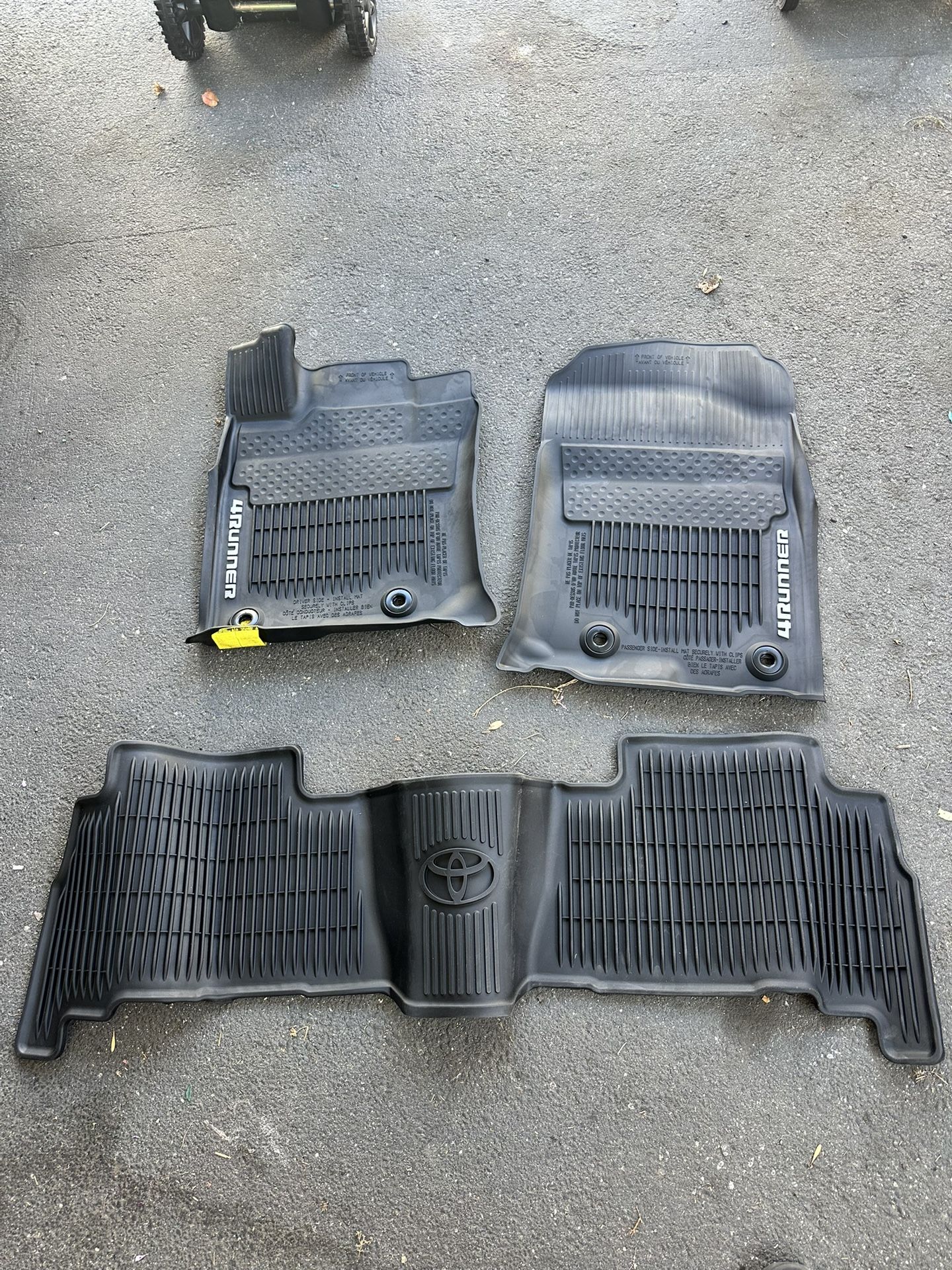 13-24 Toyota 4Runner OEM All Weather Floor Mats