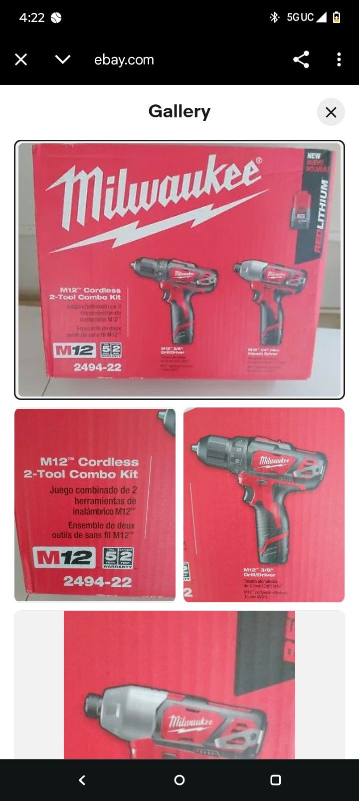 Milwaukee Cordless Tools 