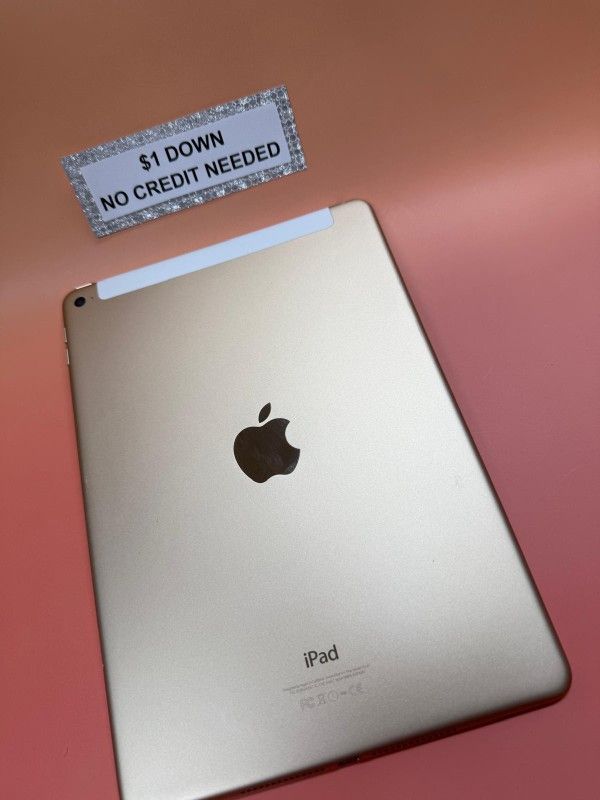 Apple IPad Air 2 Tablet - Only $1 Today Pay The Rest Later!
