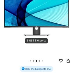 Dell UltraSharp U3417W 34-inch Curved Monitor