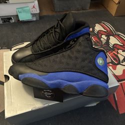 Jordan 13 Black Hyper Royal Sz 9.5