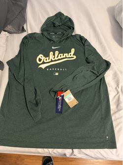 Oakland Athletics hooded shirt