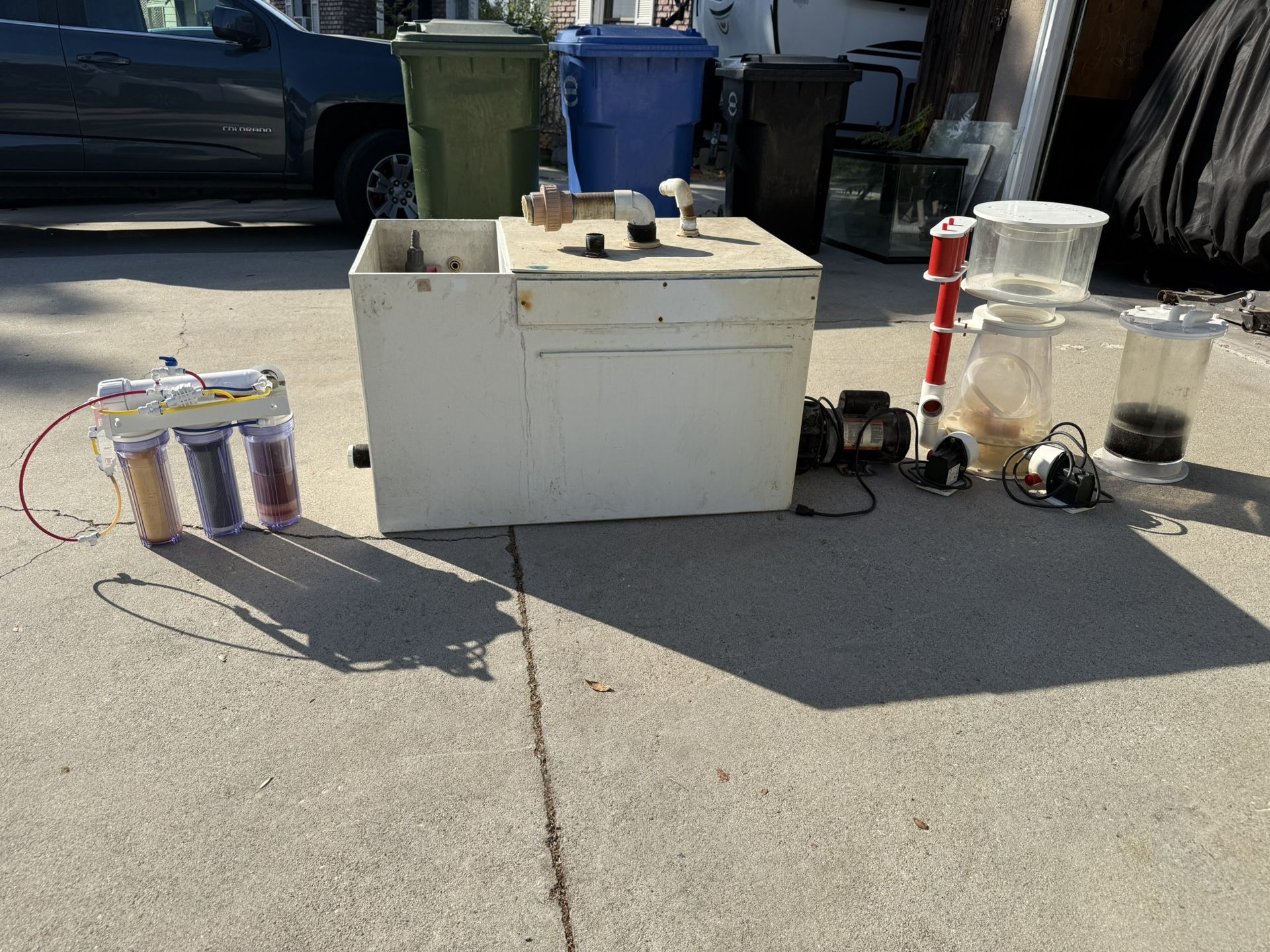 Saltwater Fish Tank Filter System 