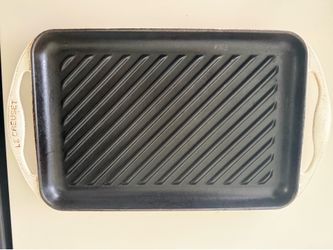 Le Creuset Grill, small, white