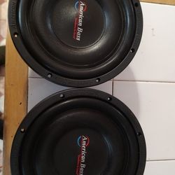 10 In American Bass Subwoofers 
