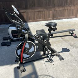 Rower and Cycling Bike 