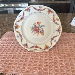 Vintage Czechoslovakian Lunch Plate (1) 