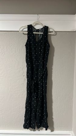 Old Navy Black and Wide wide leg jumpsuit $10