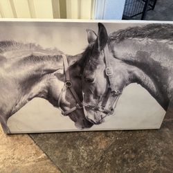 Horses Home Decor Canvas 