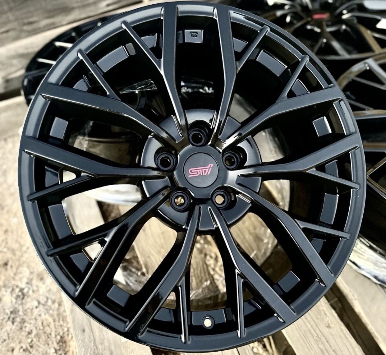 19” Subaru Sti Black Wheles / Rims