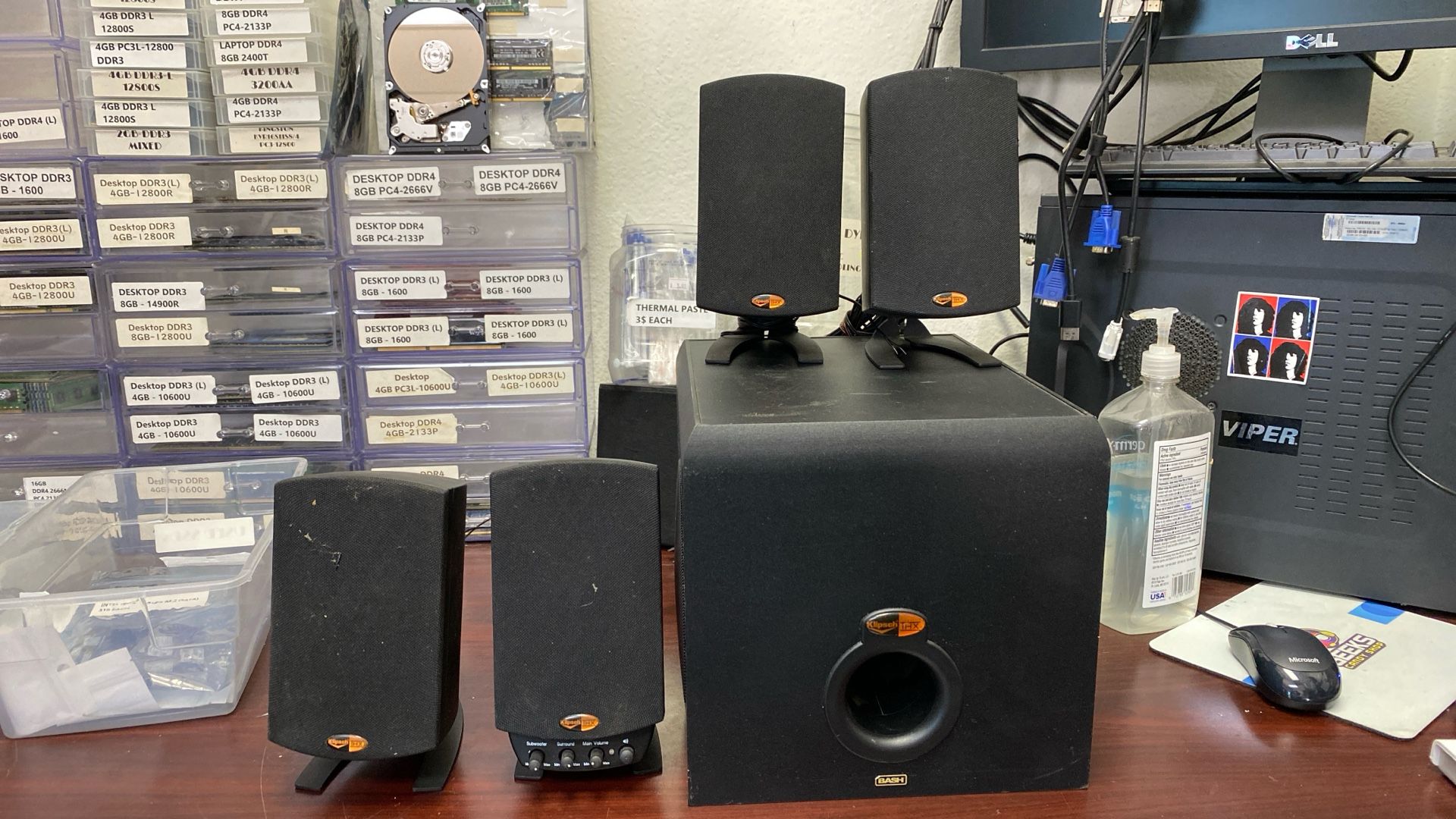Klipsch Promedia 4.1 THX Certified Speaker System 