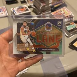 Stephen Curry 2020-21 Panini Donruss Optic Express Lane No. 3