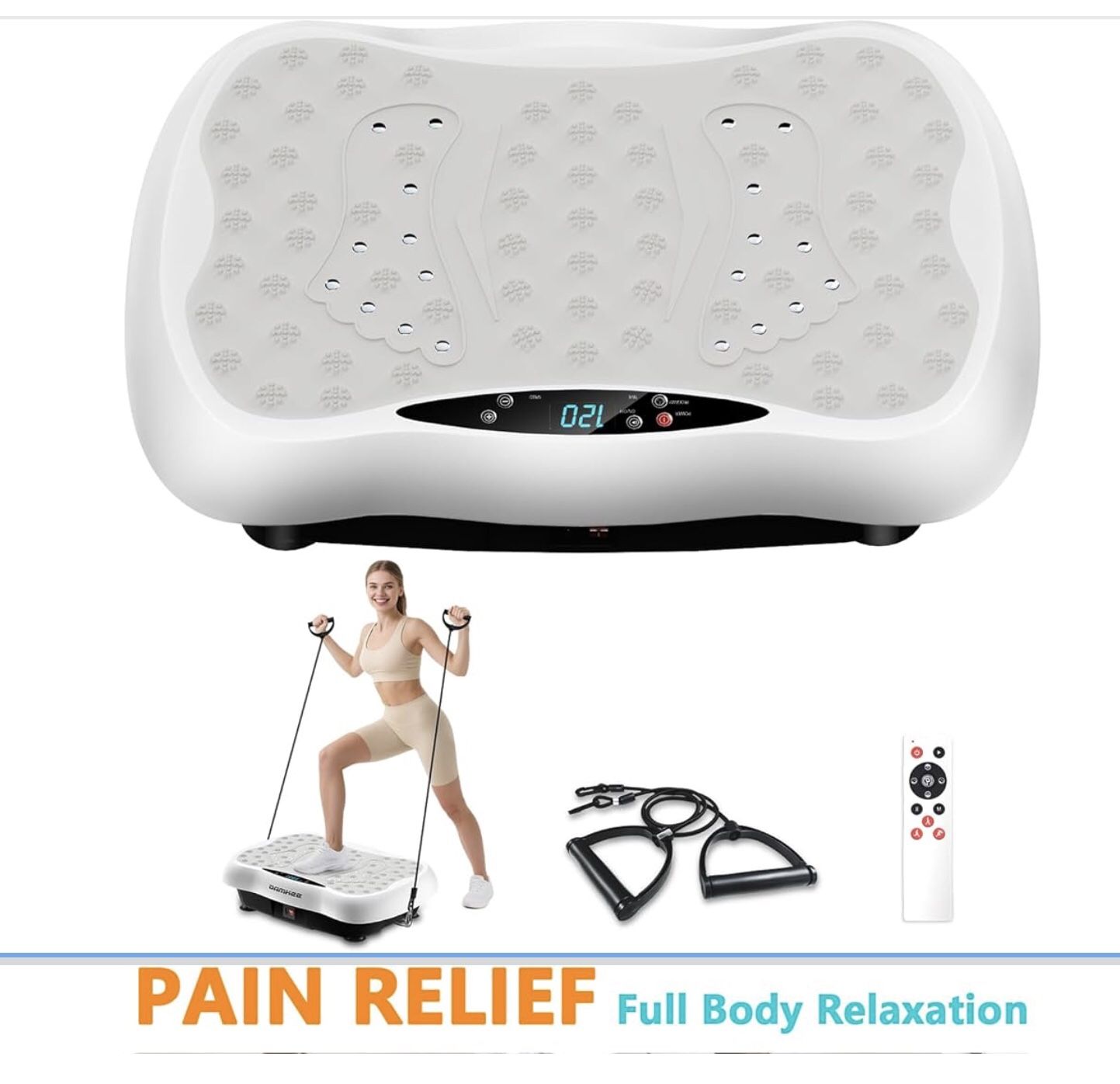 DAMKEE. Vibration Plate Exercise Machine.  $65.   Retails For $129. 