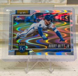 2026 Topps Chrome Baseball Bobby Witt Jr #12 Ray Wave Refractor Royals