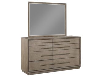 Durango Washed Oak Dresser and Mirror
