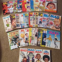 Vintage MAD Magazine And Book Collection + Signed Edition 