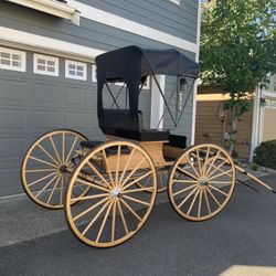 Refurbished Amish Style Doctor’s Buggy 