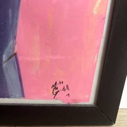 ✨ Original Matthew Goodall “Spacegirls” Painting – Gallery Show Piece ✨