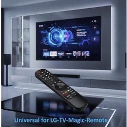 Universal para LG Magic Remote Control MR22GA MR21GA, compatible con LG LED OLED LCD 4K 8K UHD Smart TV (sin búsqueda por voz, sin función de puntero)