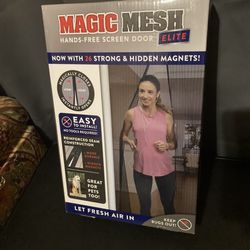 Magic Mesh Magnetic Screen Door