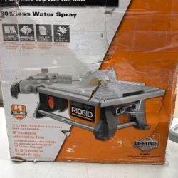 7 Inch ridged Table Top Wet tile Saw R4022