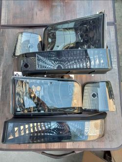 Ford F-150-F-350 / Bronco Headlights Faros Calaveras Micas Luces Lamps